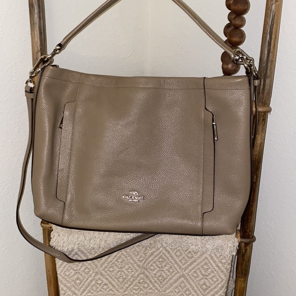 Brand New Taupe Coach Bag